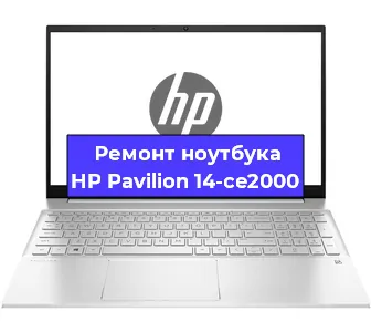 Замена батарейки bios на ноутбуке HP Pavilion 14-ce2000 в Екатеринбурге
